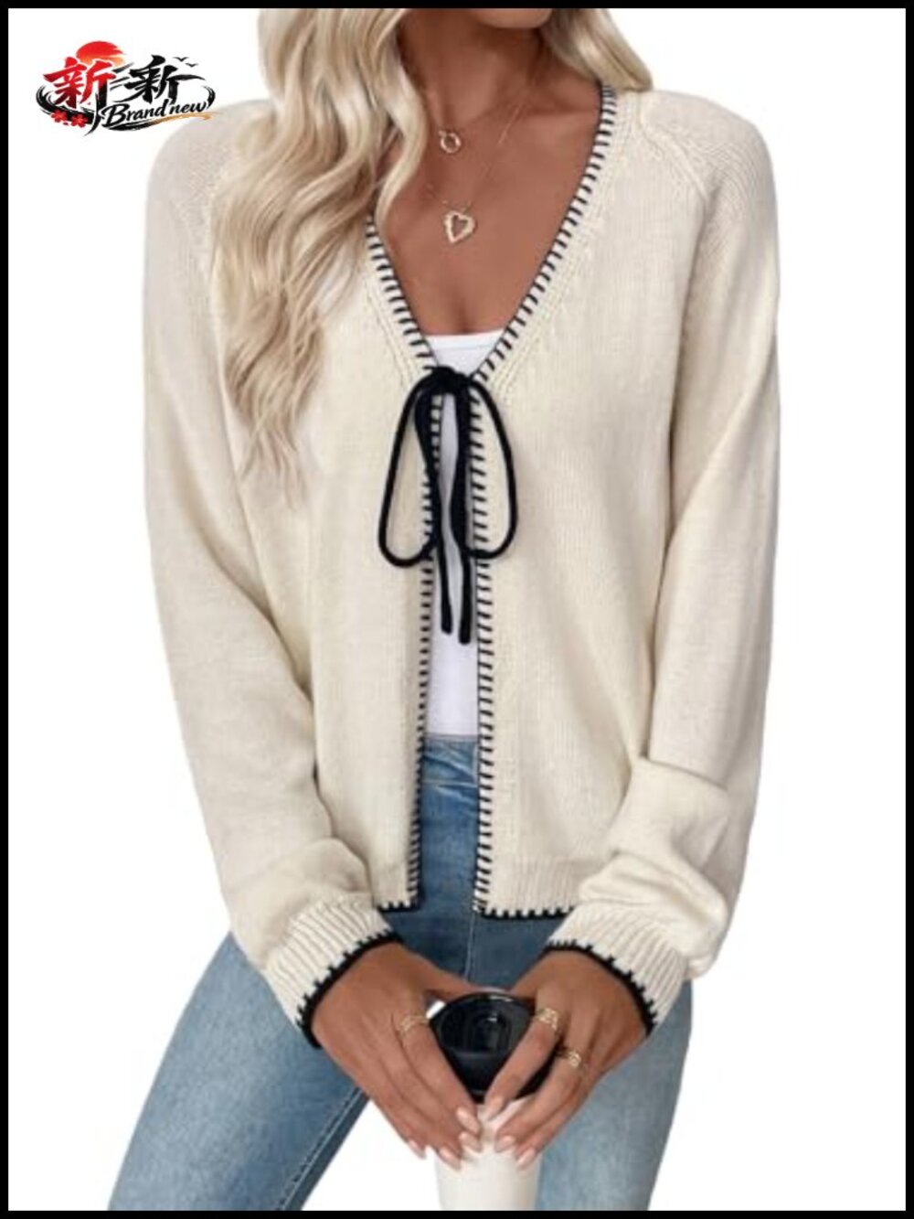 Women's Cardigan Sweater Knit Open Front Long Sleeve Lightweight Fall